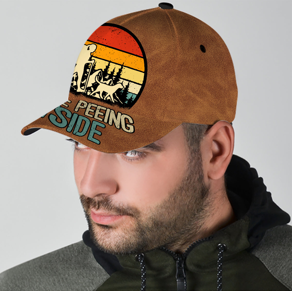 J'adore faire pipi dehors - Casquette de randonnée classique personnalisée