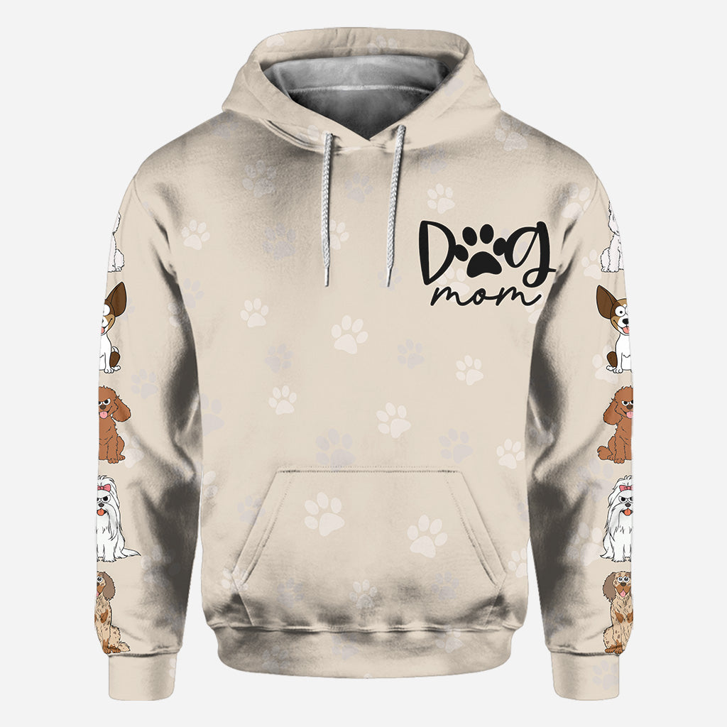 Hundemama/Katzenmama/Fellmama/Hundepapa/Katzenpapa... - Personalisiertes T-Shirt mit Hundemotiv