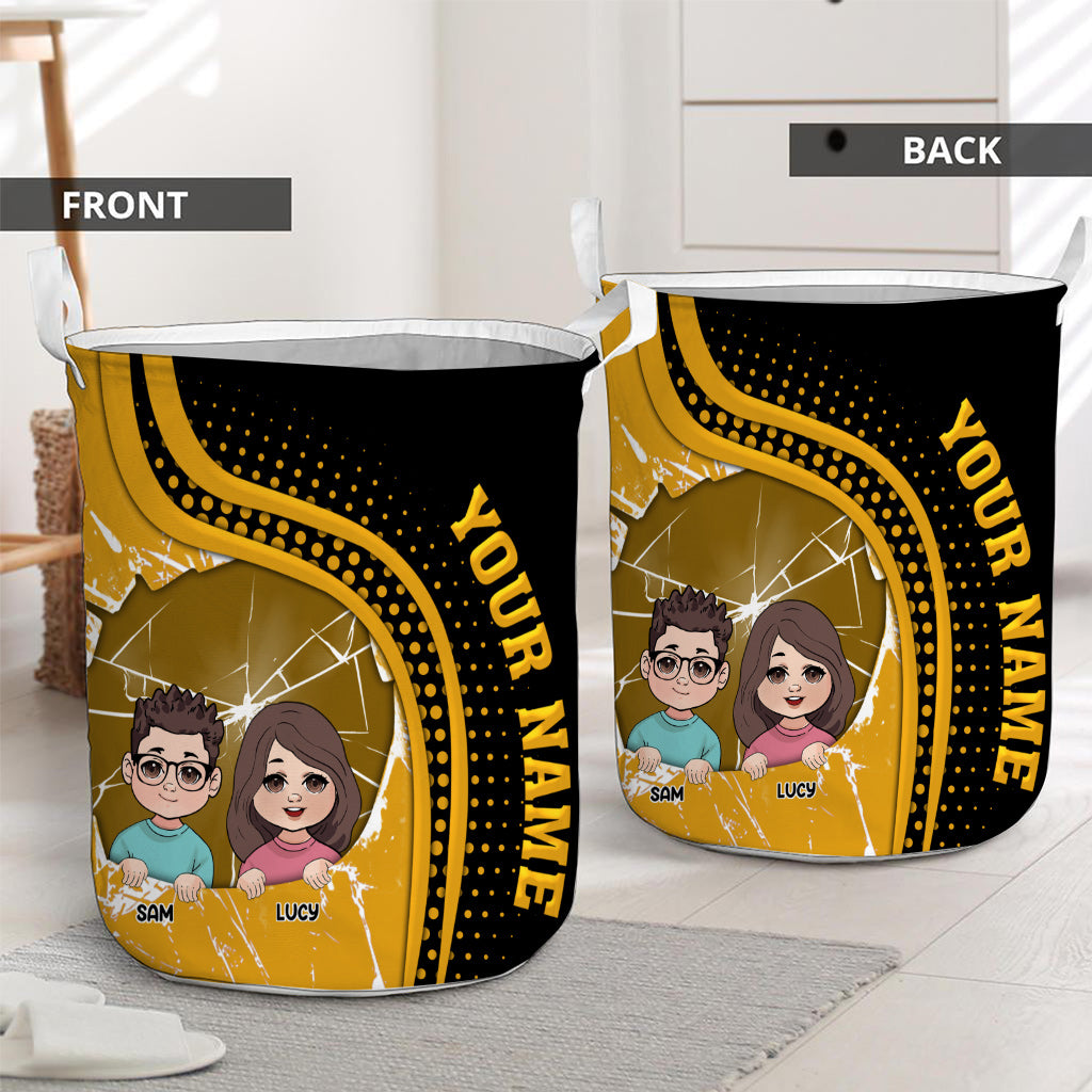 Best Dad Ever - Personalized Father Storage Basket