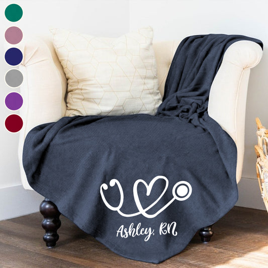 Nurse Life - Personalized Nurse Blanket