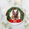 In Loving Memory - Personalized Dog Transparent Ornament