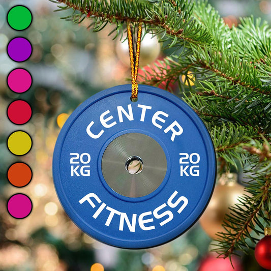 Center Fitness - Personalized Fitness Ornament