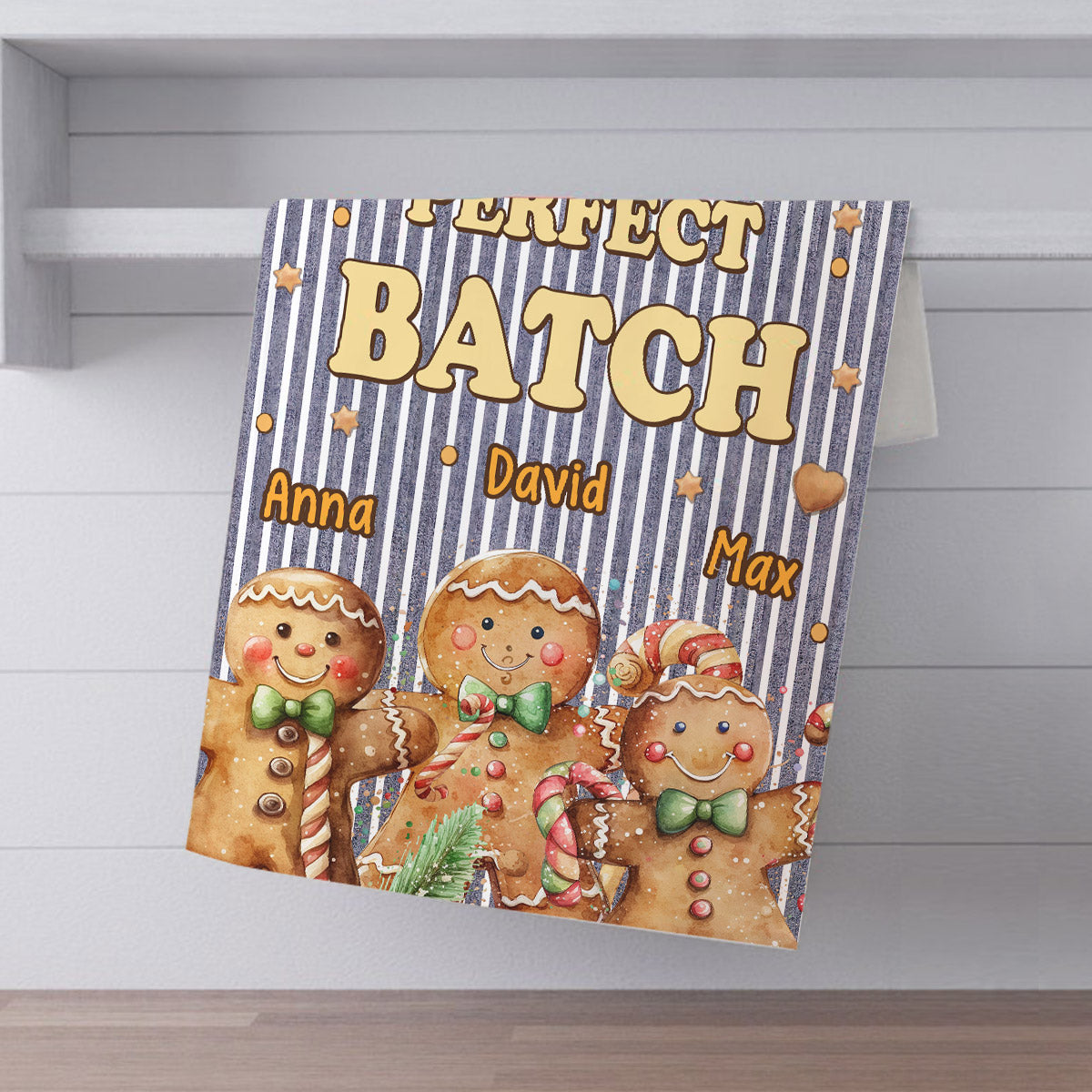 Grandma's Perfect Batch - Gift for grandma, mom - Personalized Towel