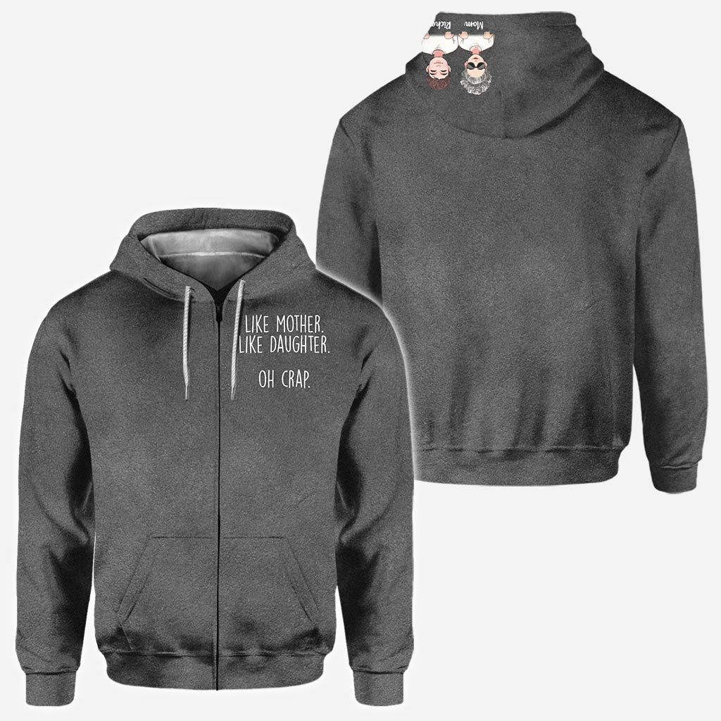 Like Mother Like Daughter - Gift for mom, daughter, son, toddler - child (2- 16 year) - Personalized All Over Shirt