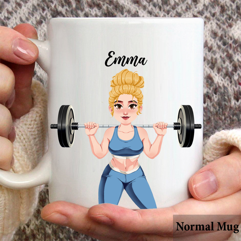 Das Leben ist besser mit Sport – personalisierter Fitnessbecher