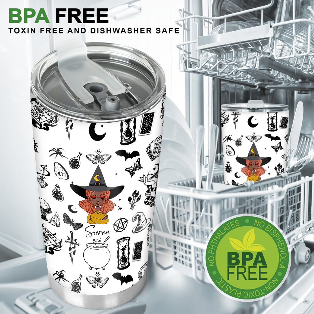 Buckle Up Buttercup - Personalized Witch Tumbler