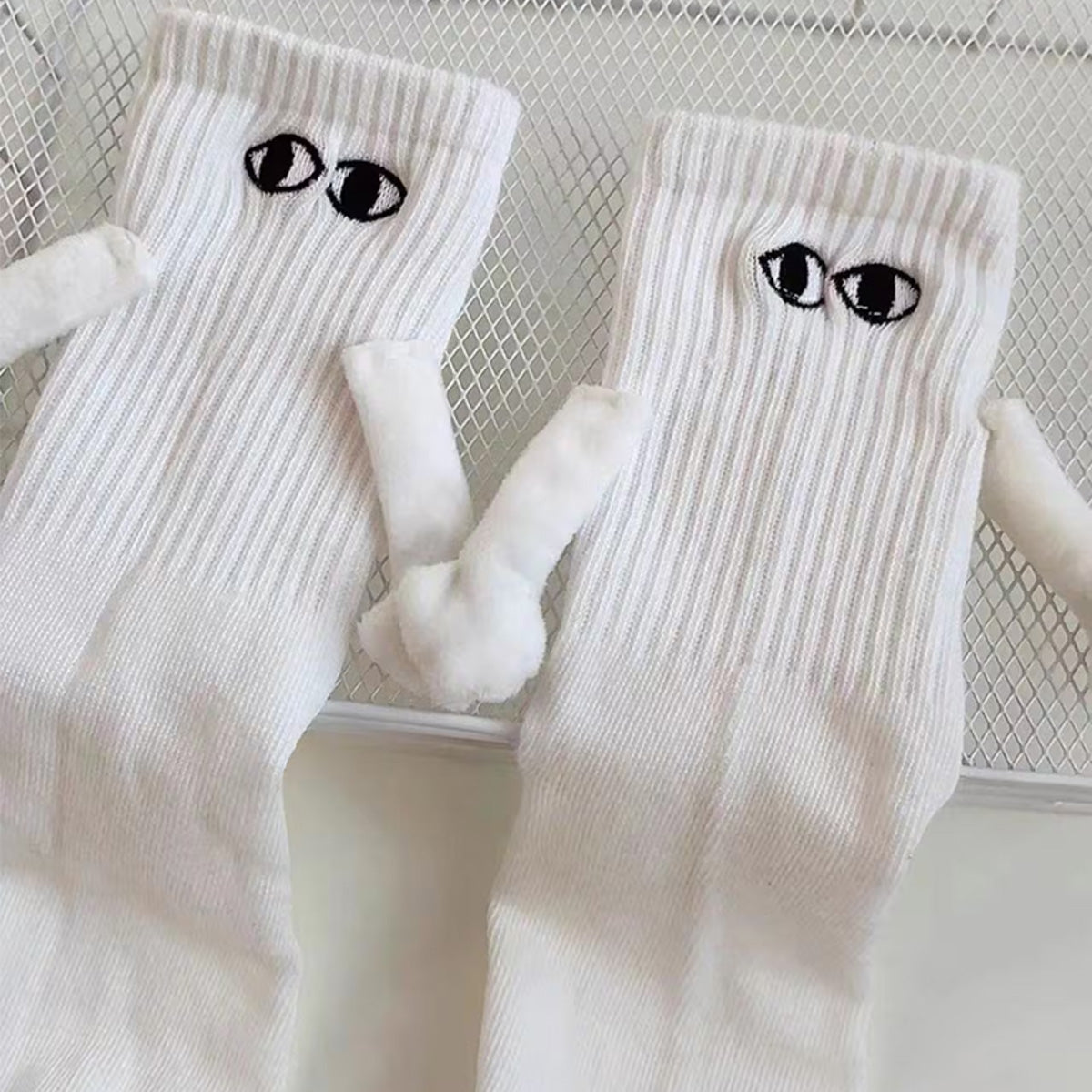 Holding Hands Socks - Couple Holding Hands Socks