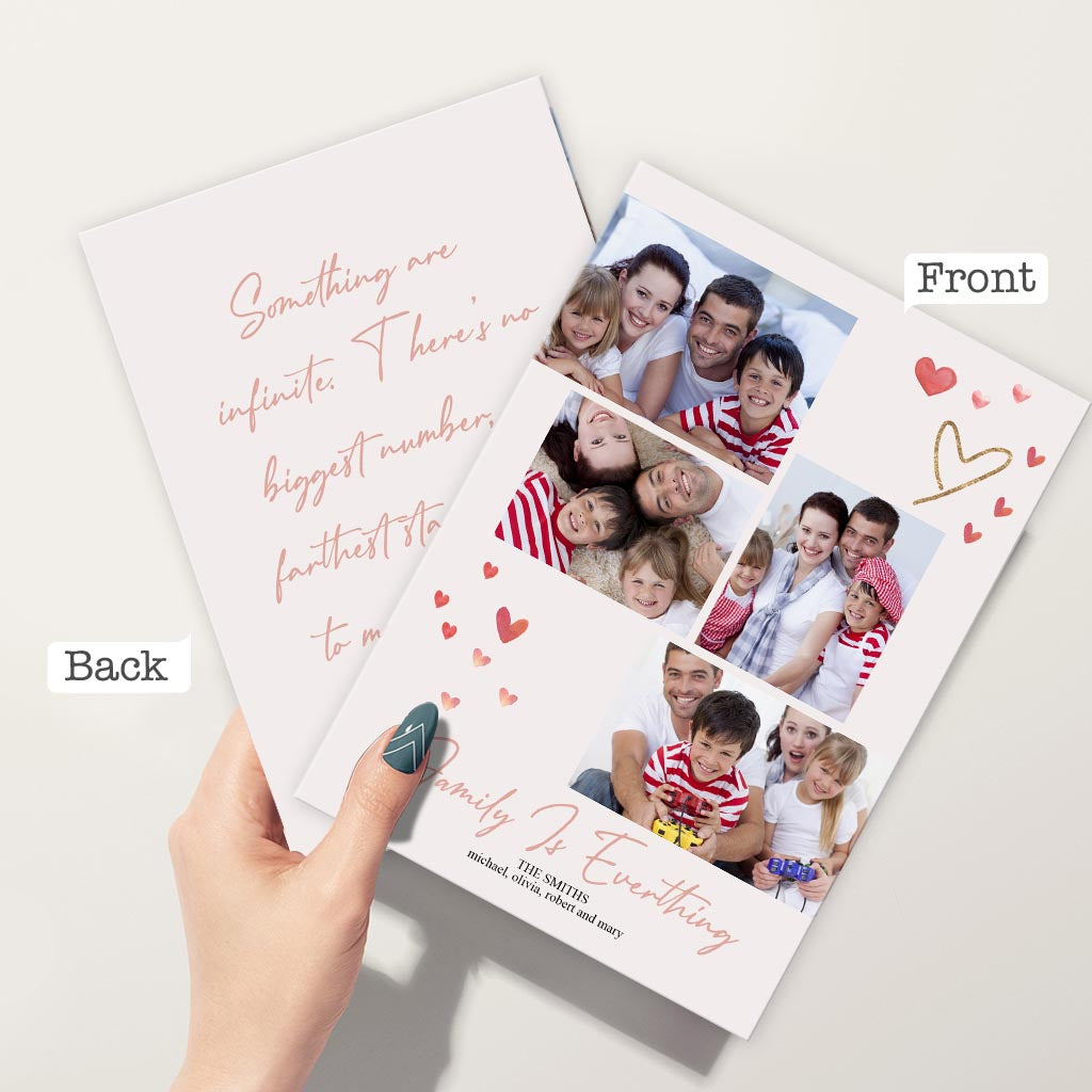 Forever Love - Personalized Greeting Card