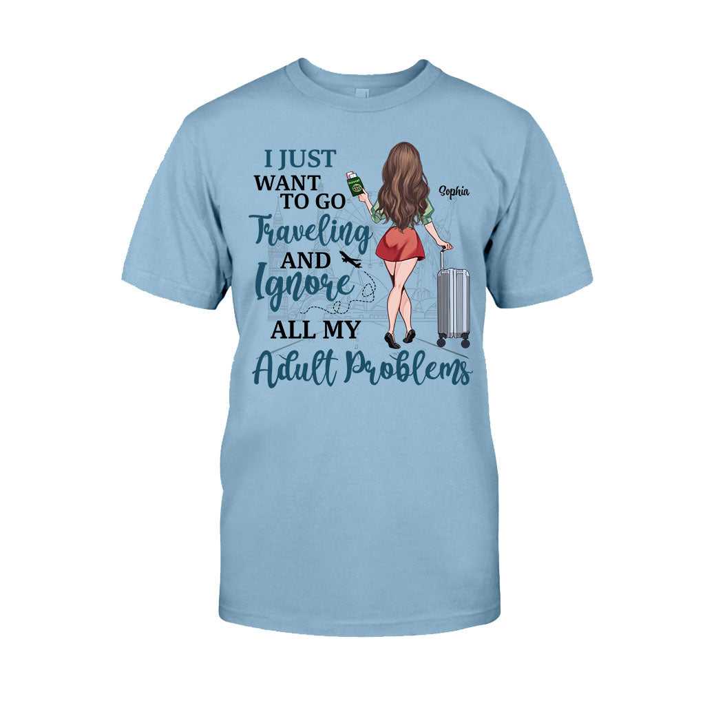 So The Adventure - Travelling gift for mom, daughter, granddaughter, wife, girlfriend, friend - Personalized T-shirt And Hoodie