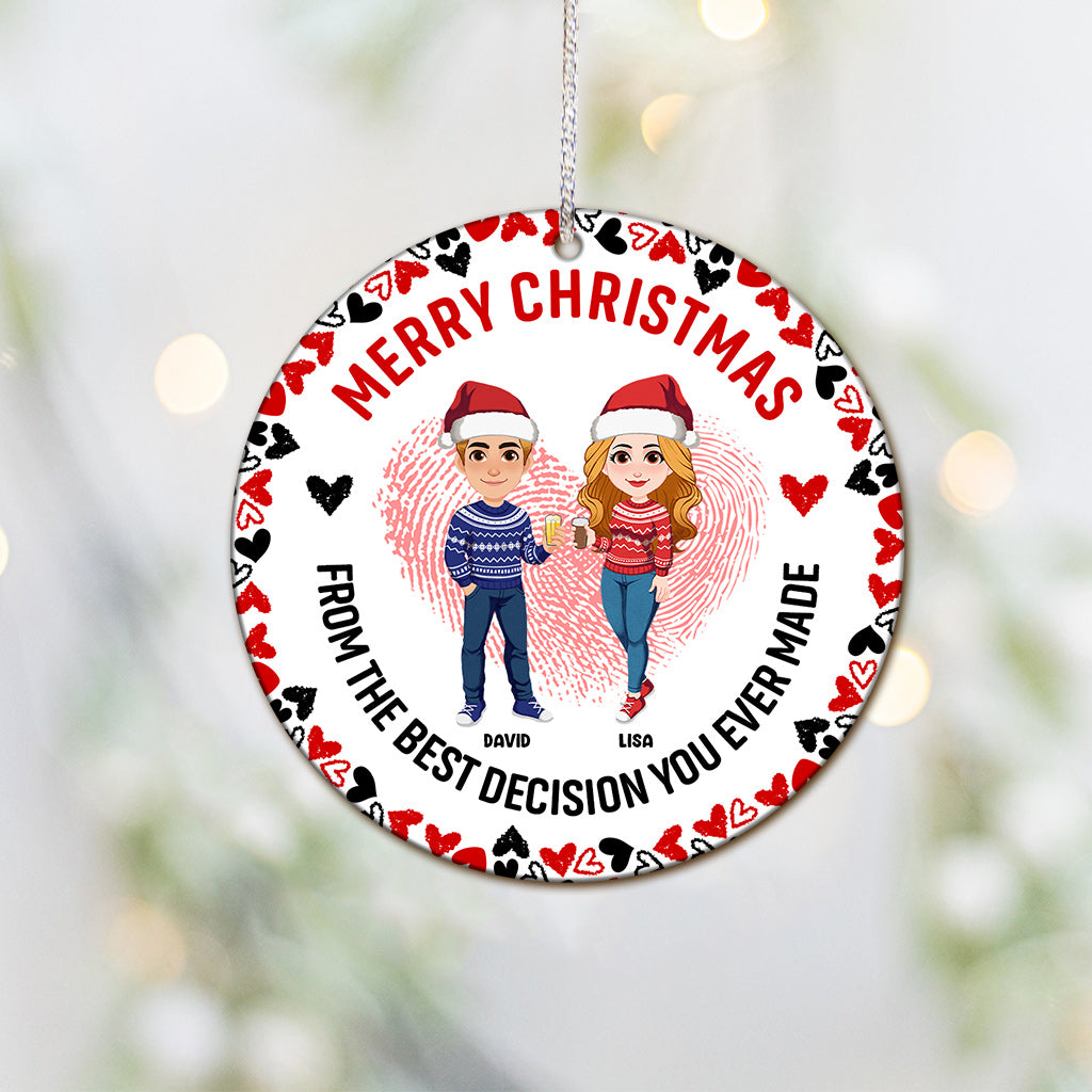 You Are My Favorite Everything - Personalized Couple Ornament