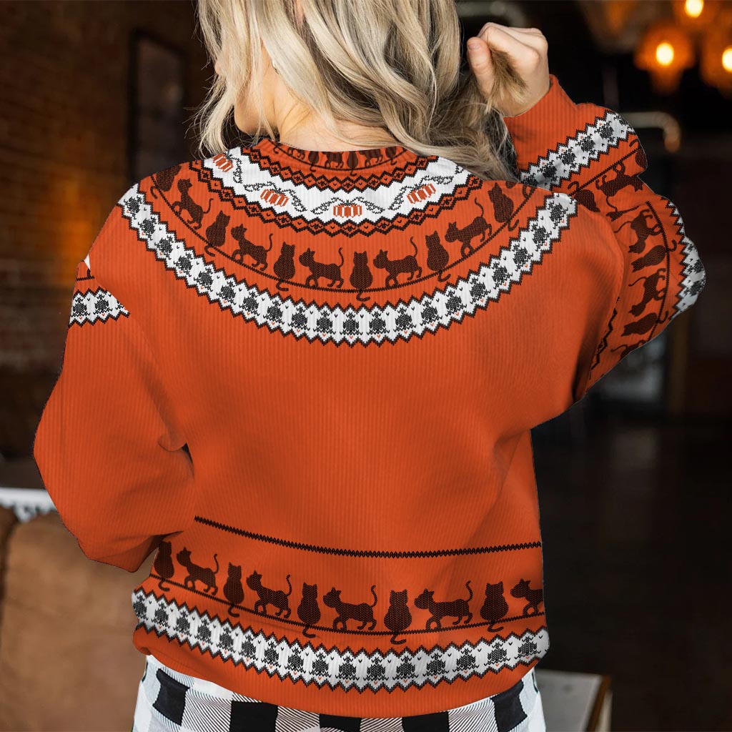 Maman Chat - Pull moche personnalisé pour chat