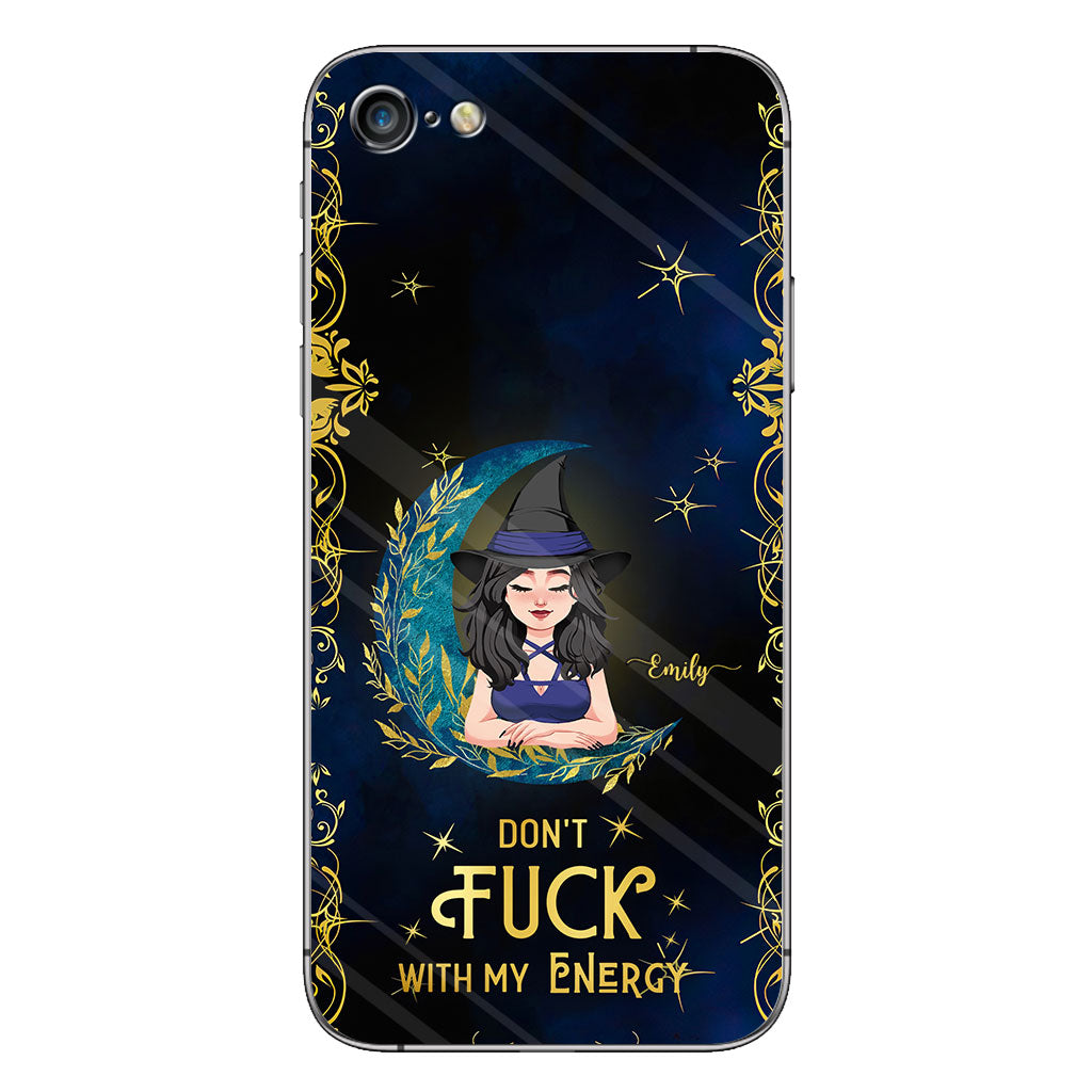 Don't F With My Energy - Personalized Witch Phone Case