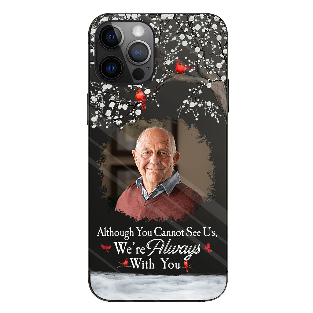 I'm Always With You - Personalized Memorial Clear Phone Case