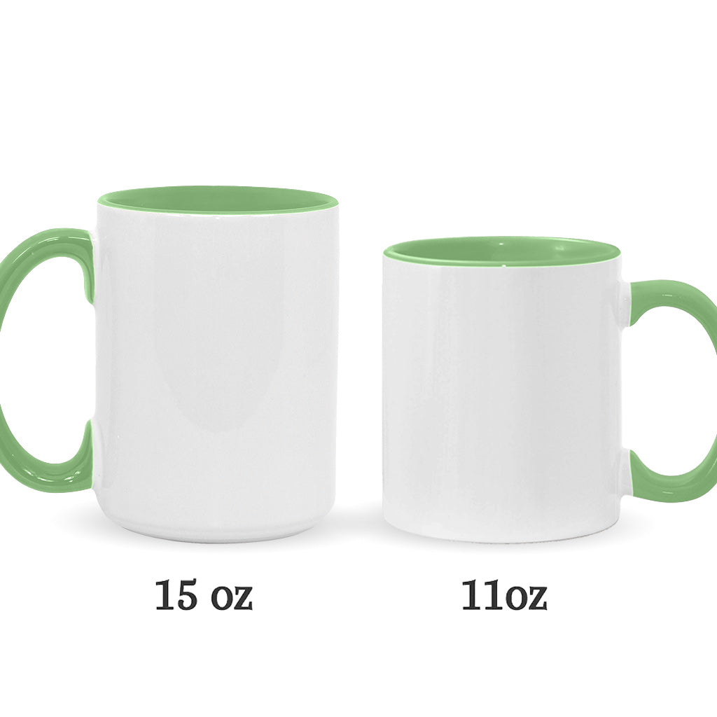 Just A Girl Who Loves Books - Personalized Book Accent Mug