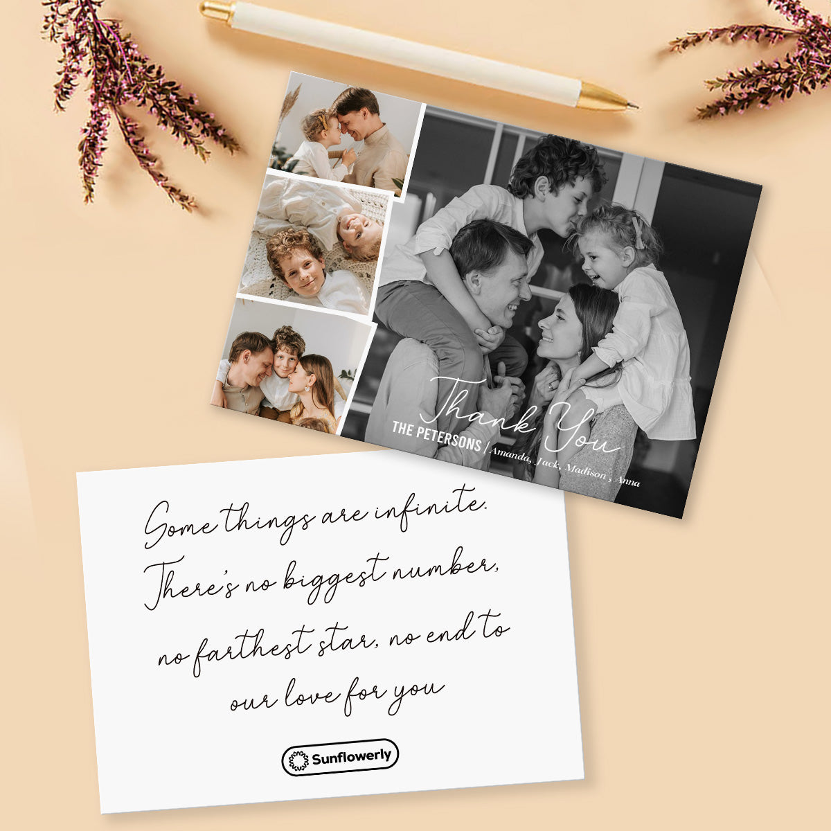 Forever Love - Personalized Greeting Card