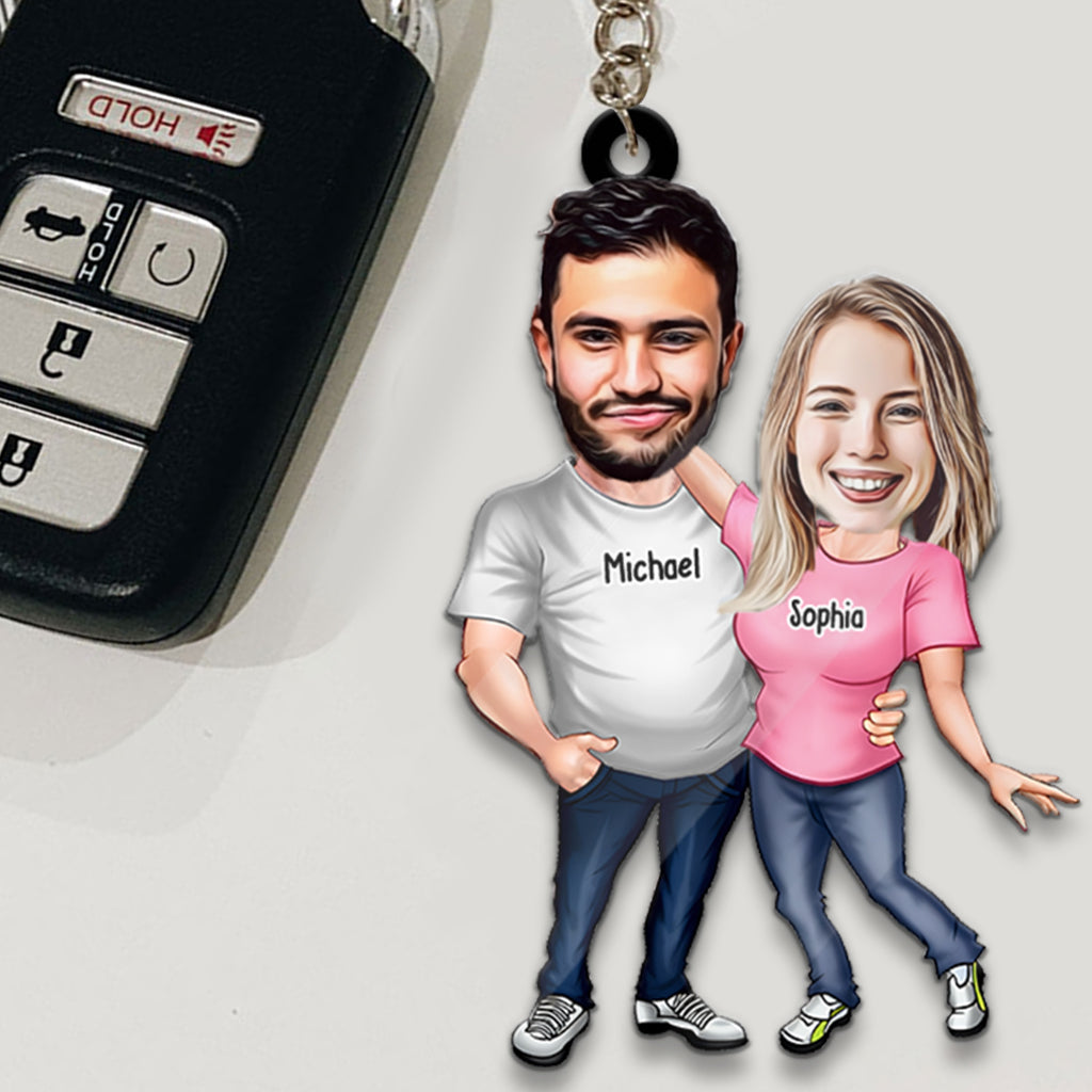 I'm Your No Return Or Refund - Personalized Couple Keychain