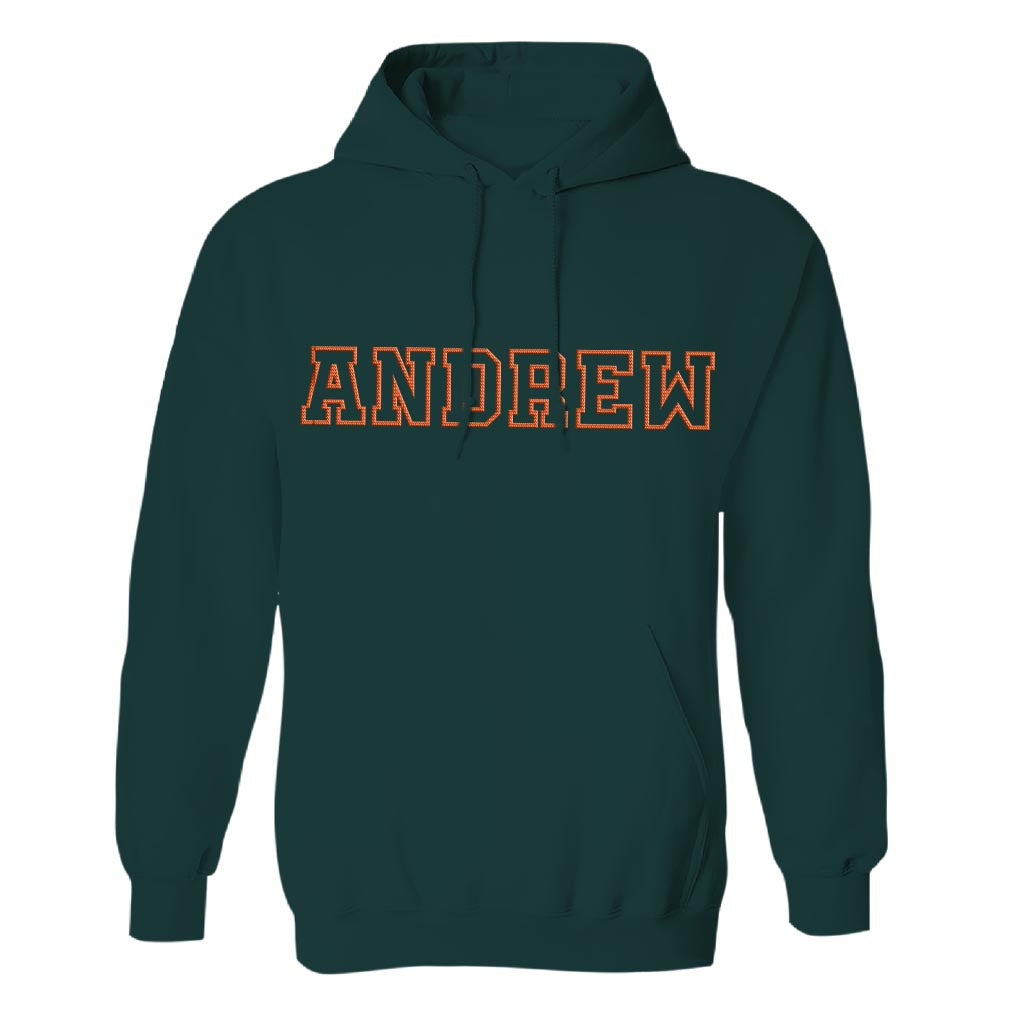 Personalisierter Hoodie mit Stickerei für Stiefväter – individueller Name