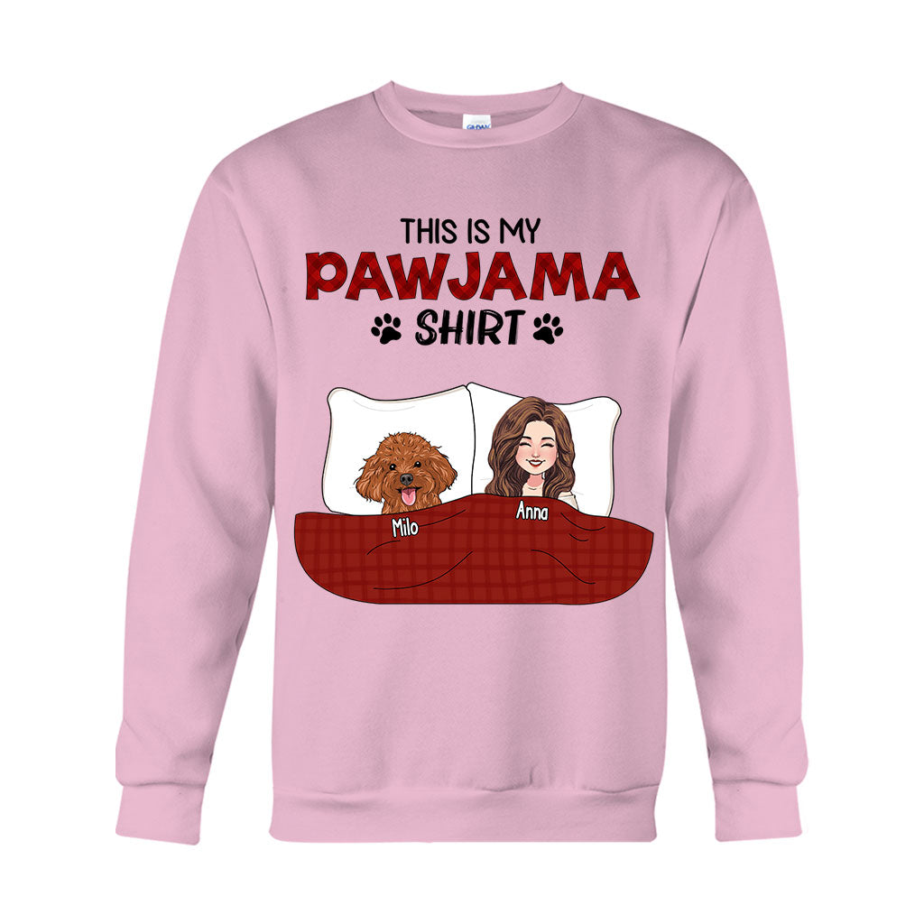 Mon T-shirt Pyjama pour Chien - T-shirt et sweat à capuche personnalisés pour chien