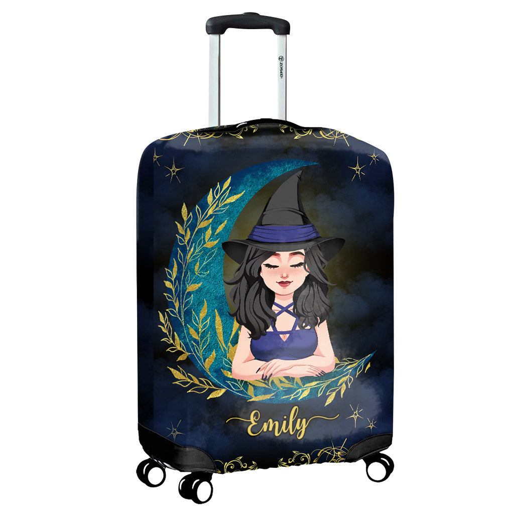 Don't F With My Energy - Personalized Witch Luggage Cover