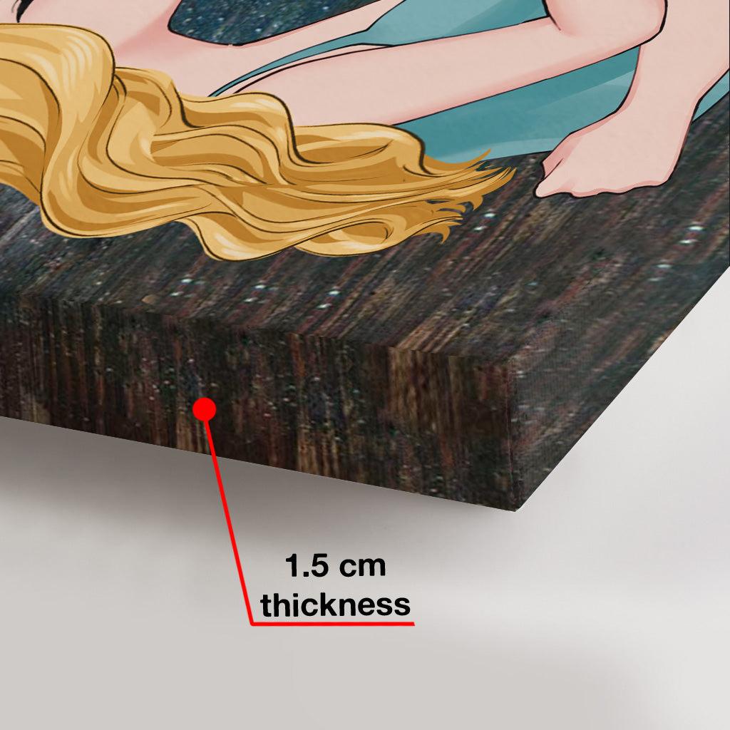 I Choose You - Personalized Couple Canvas And Poster