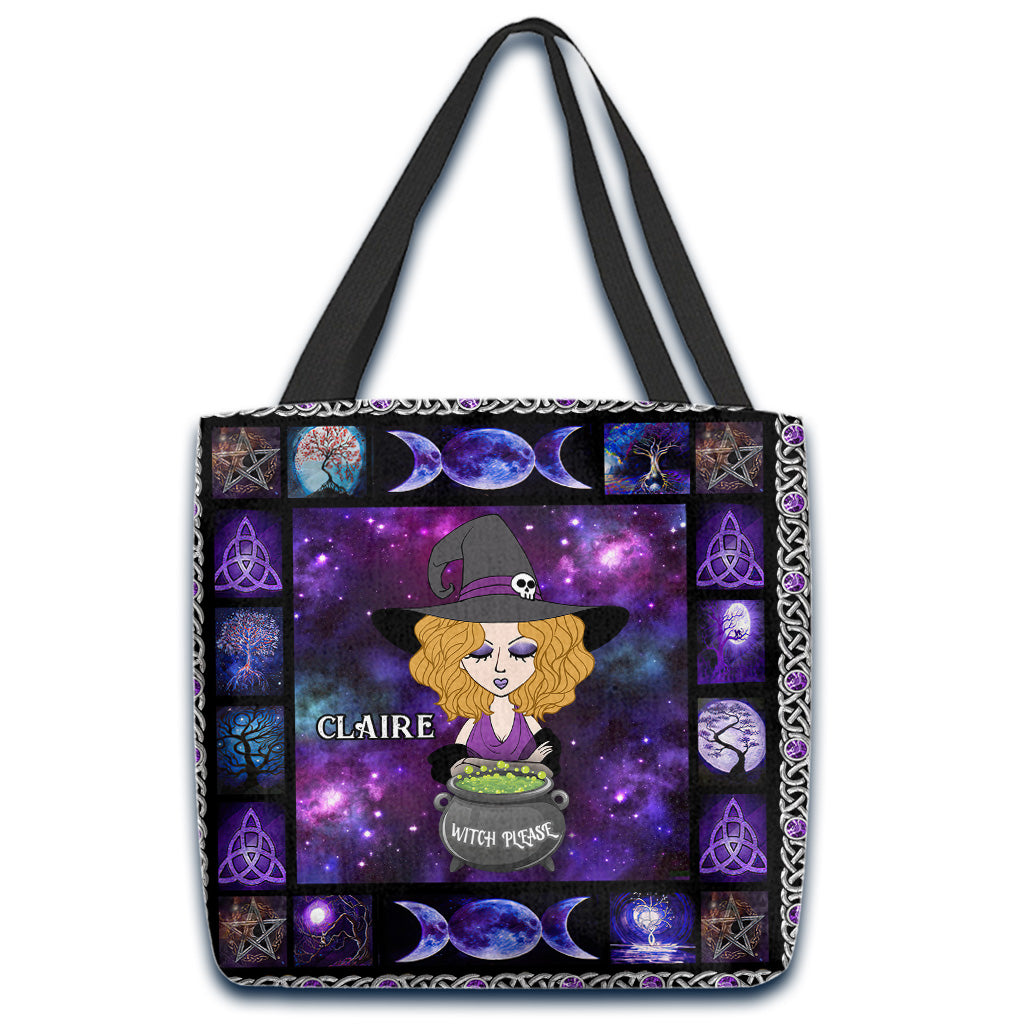 Witch Please - Personalized Witch Tote Bag