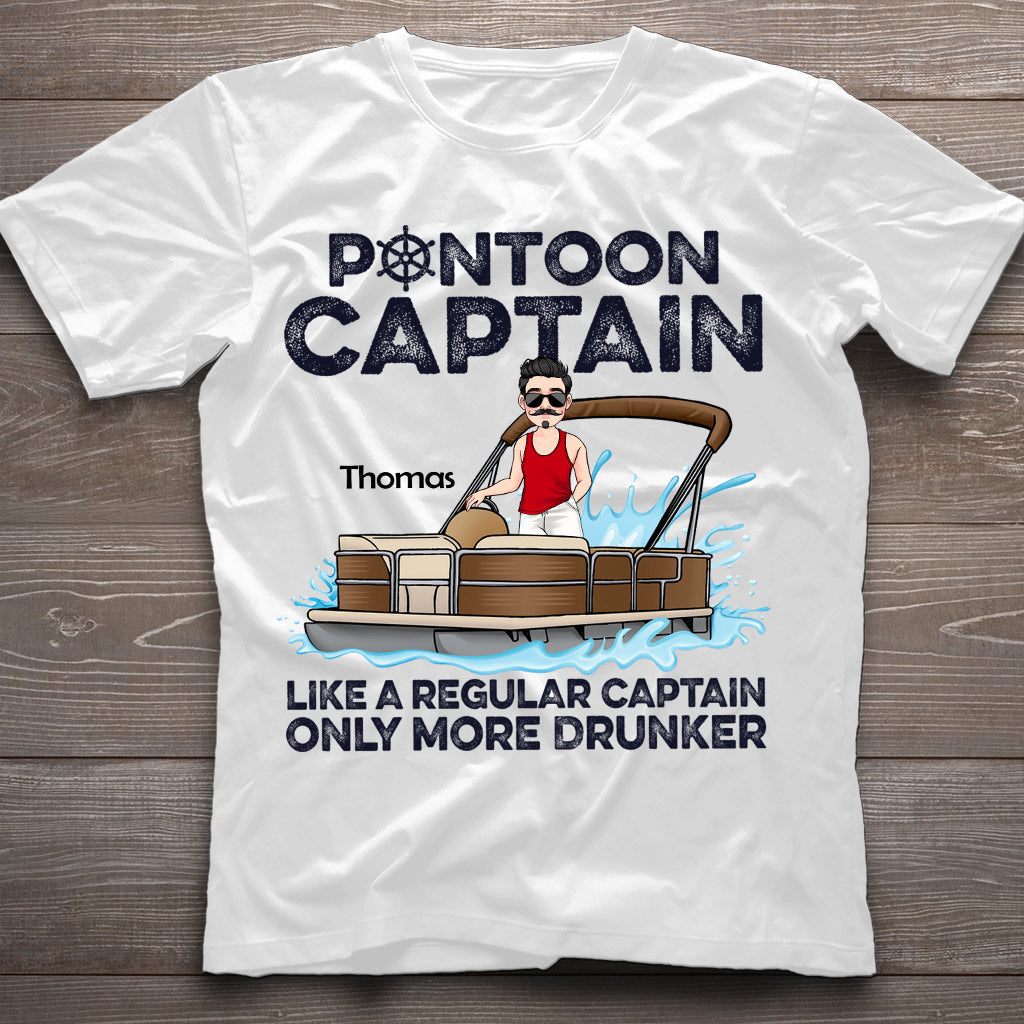 Pontoon King - Personalized Pontoon T-shirt & Hoodie