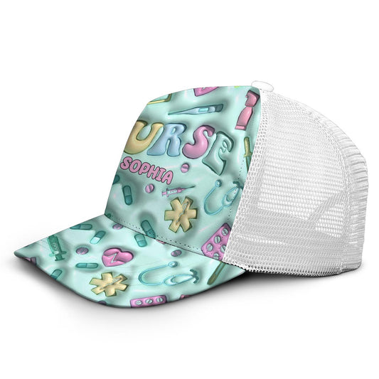 Nurse Life - Personalized Nurse Trucker Hat