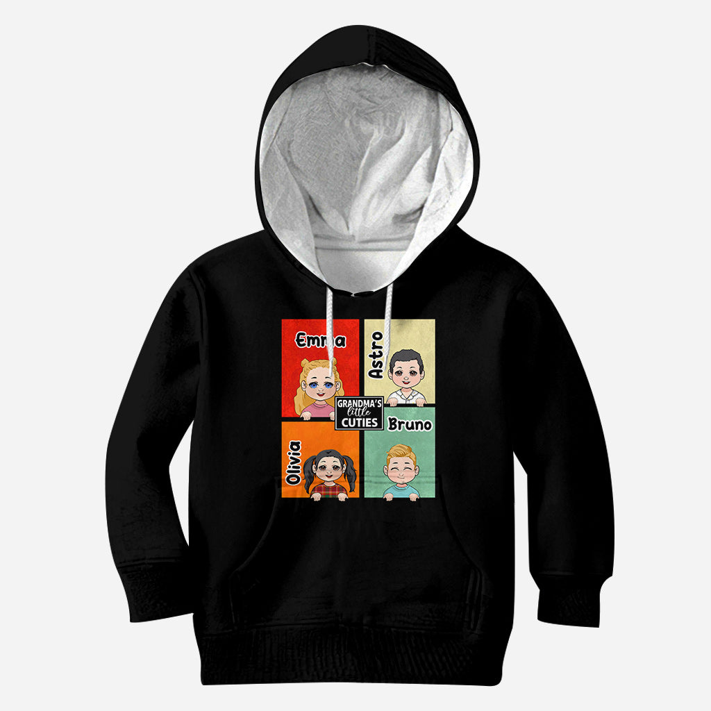 Les petits chouchous de grand-mère - Cadeau pour grand-mère, tante - T-shirt personnalisé intégral