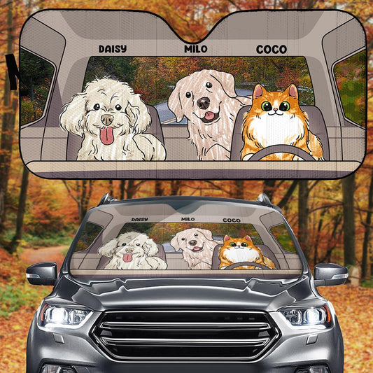 Lovely Paws – Personalisierter Sonnenschutz für Hundeautos