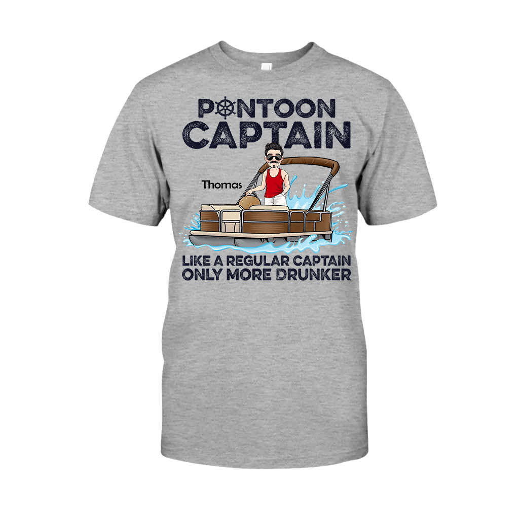 Pontoon King - Personalized Pontoon T-shirt & Hoodie