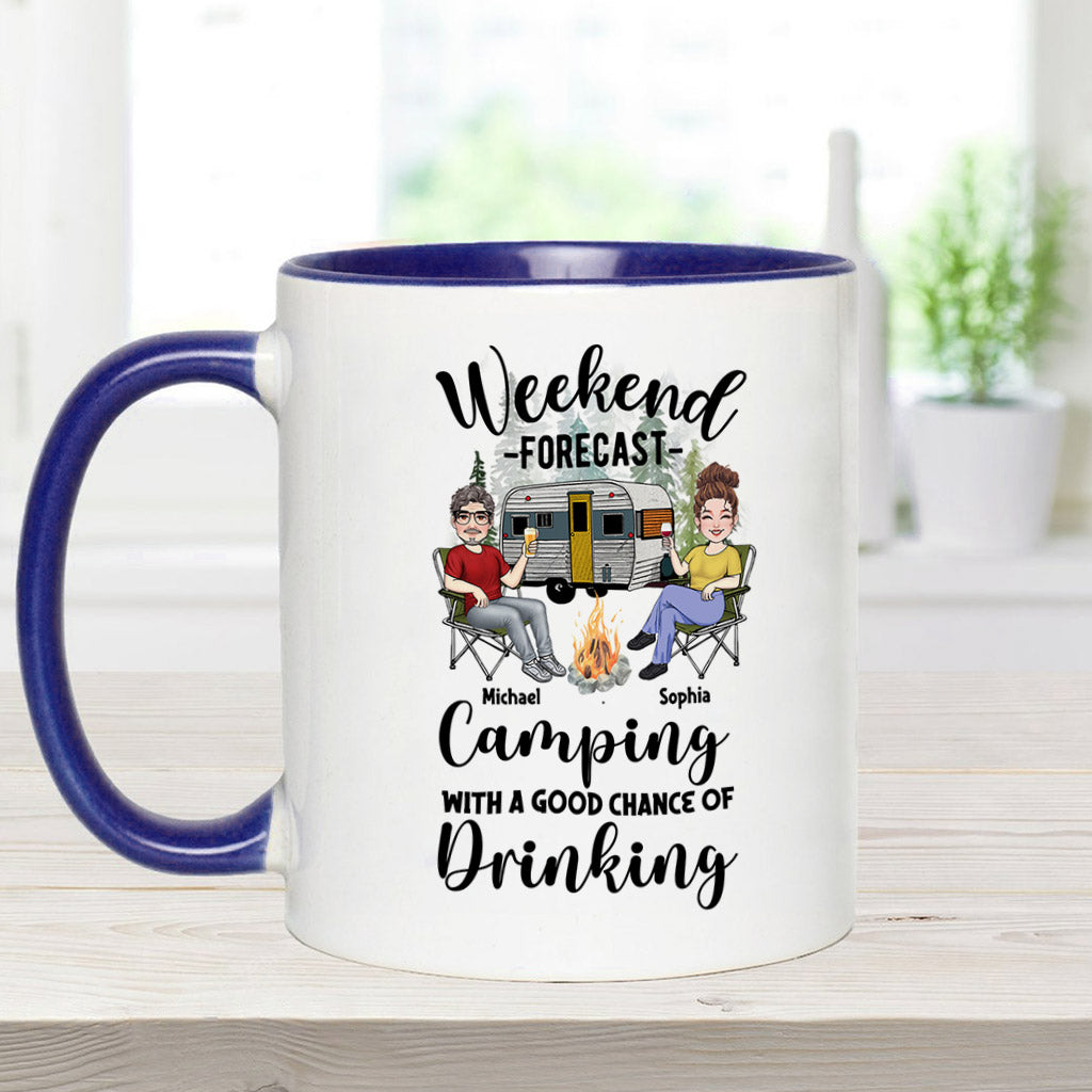 Wochenendprognose – Personalisierter Campingbecher