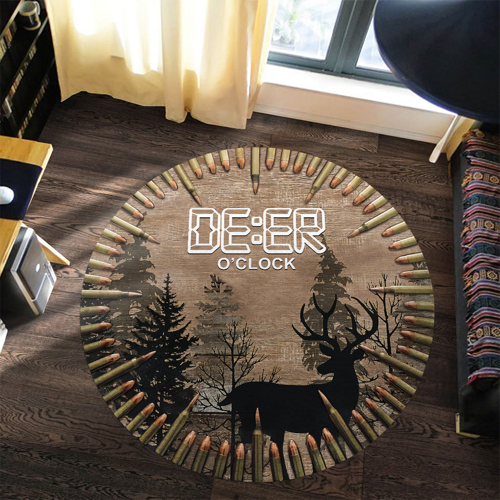 Deer O'Clock - Tapis rond de chasse
