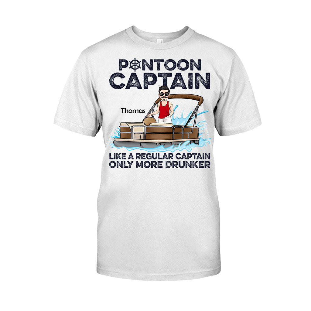 Pontoon King - Personalized Pontoon T-shirt & Hoodie