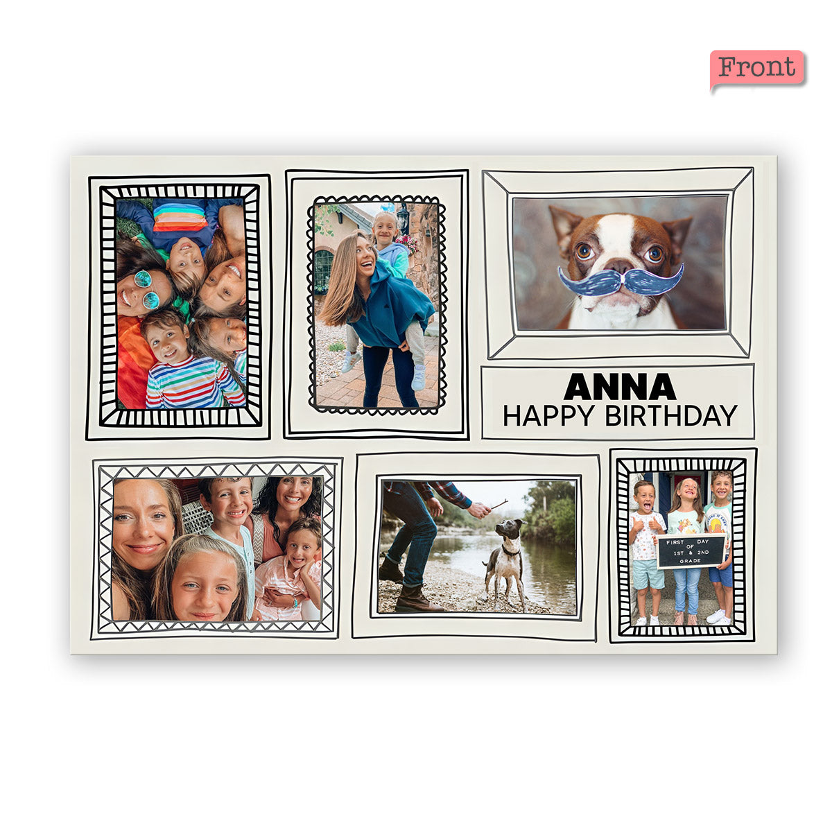 Any Message - Personalized QR Greeting Card