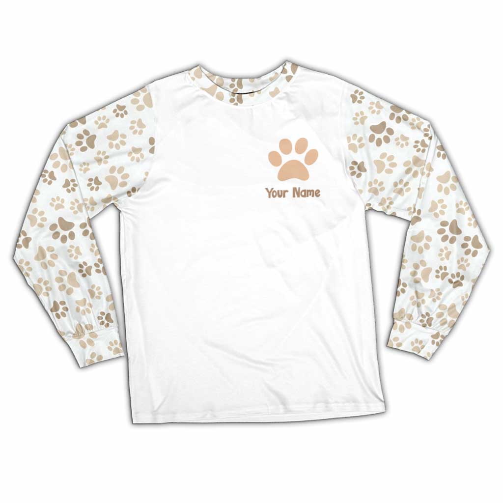 Schere, Stein, Papier – Personalisierter Katzenpyjama-Satz