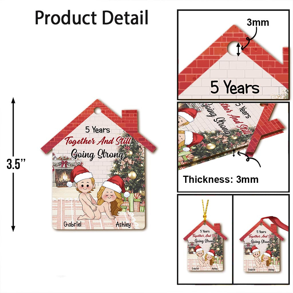 And Still Going Strong - Personalized Couple Ornament