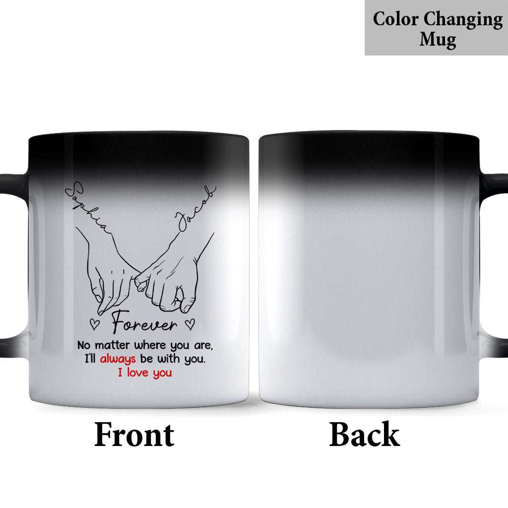 I'll Go Anywhere With You - Personalized Couple Mug