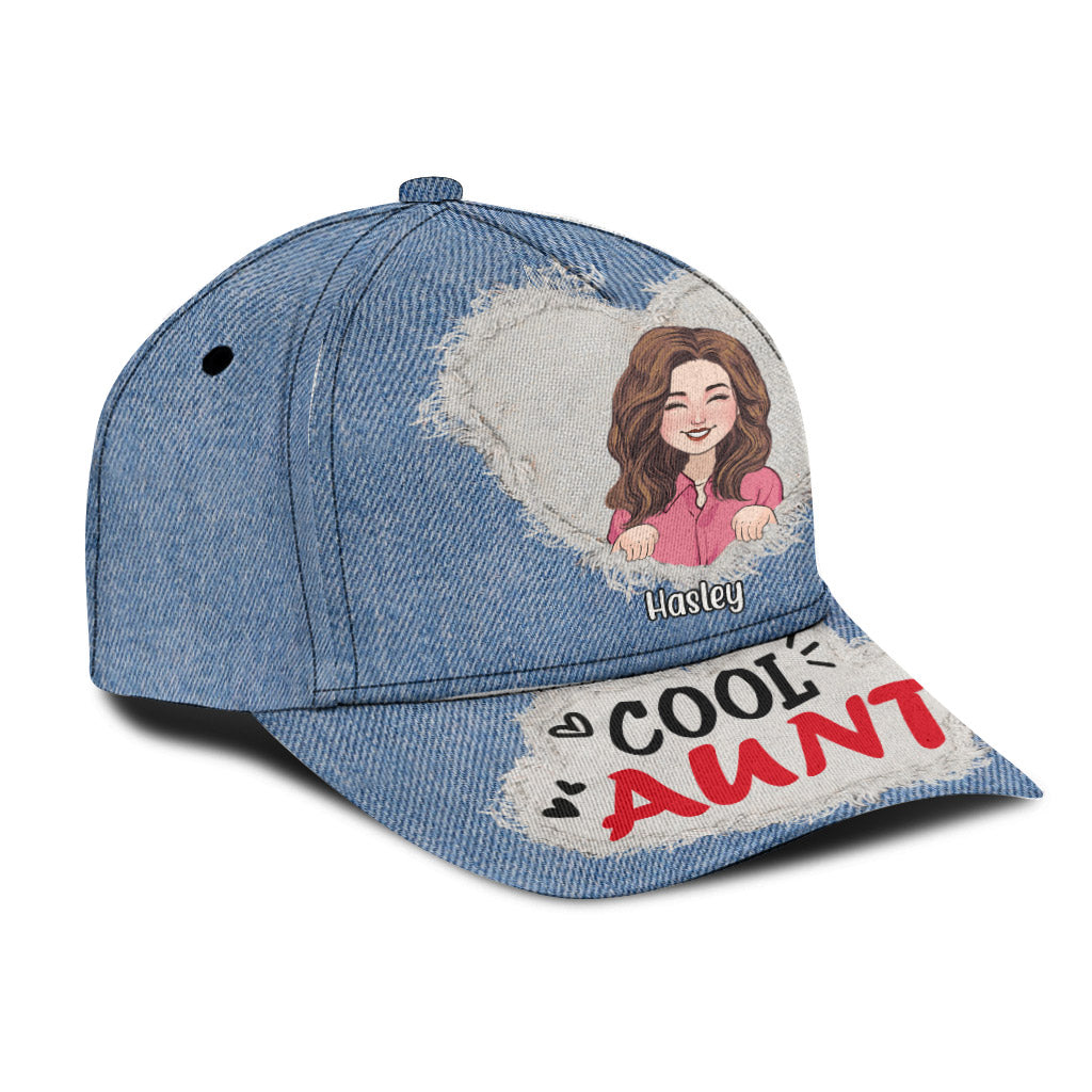 Coole Tante – Personalisierte klassische Tante-Kappe