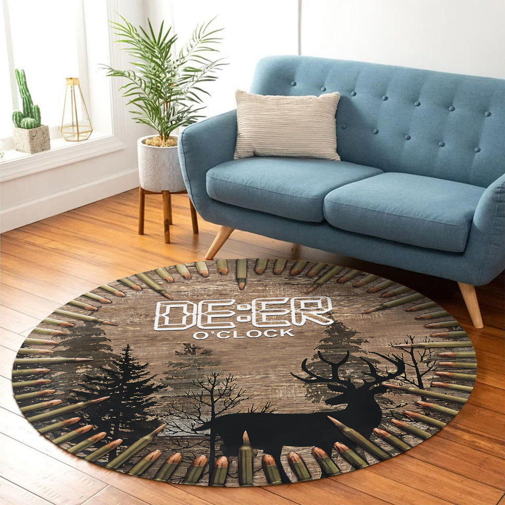 Deer O'Clock - Tapis rond de chasse
