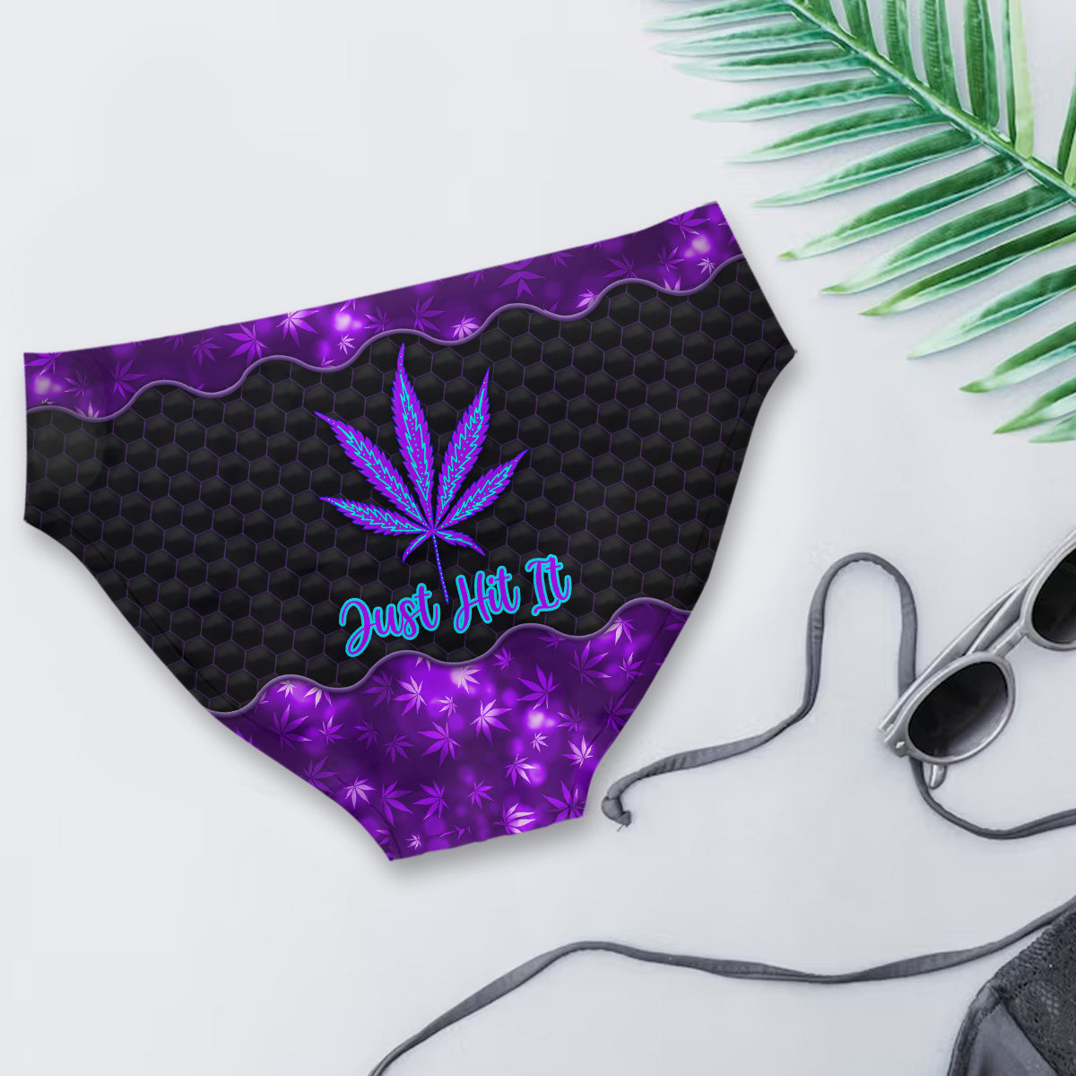 Just Hit It - Weed Damenslips