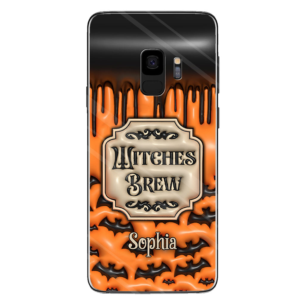 Witches Brew - Personalized Witch Clear Phone Case