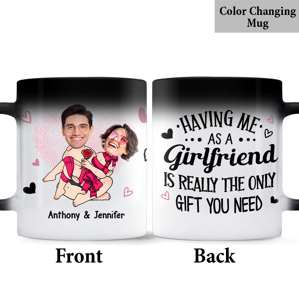 The Only Gift You Need - Personalized Couple Mug