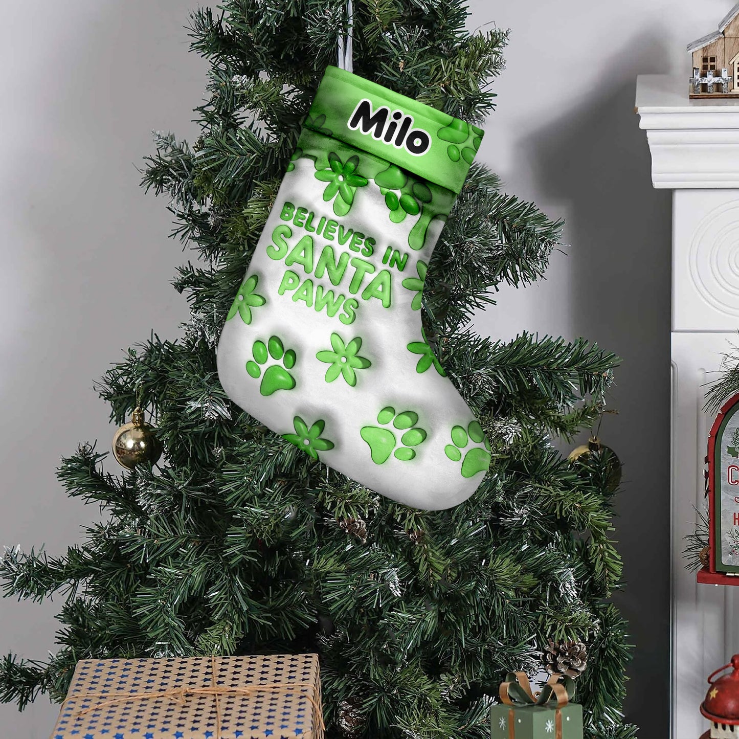 „Braver Hund, ich hab’s versucht“ – personalisierte Weihnachtsstrümpfe für Hunde
