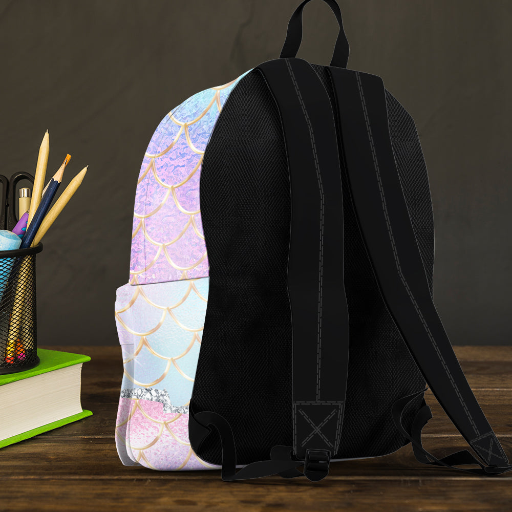 La Petite Sirène - Sac à dos familial personnalisé