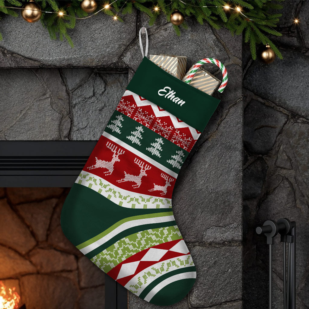 Frohe Weihnachten – Personalisierte Weihnachtsstrümpfe für die Familie