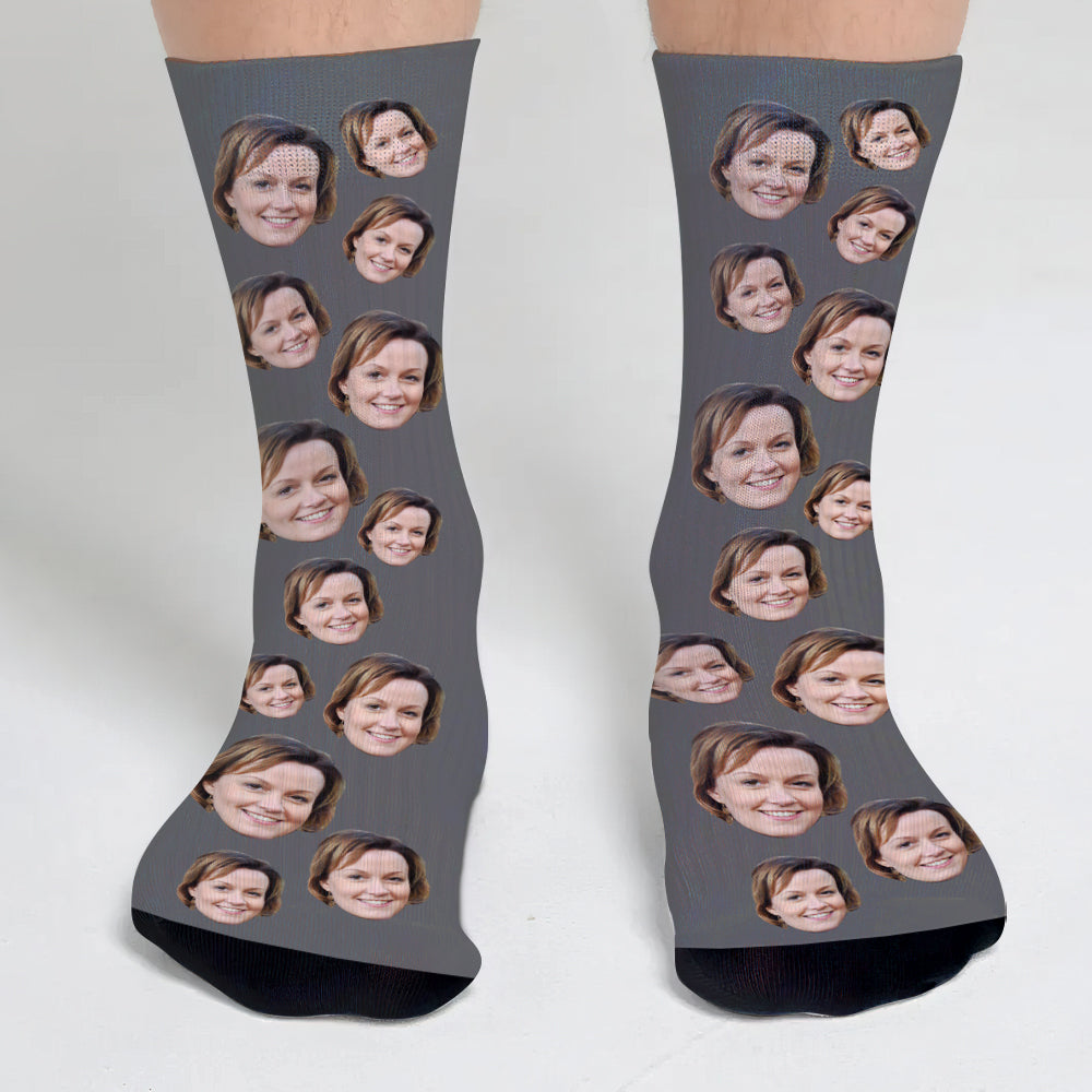 Individuell gestaltete Socken für Stiefmütter