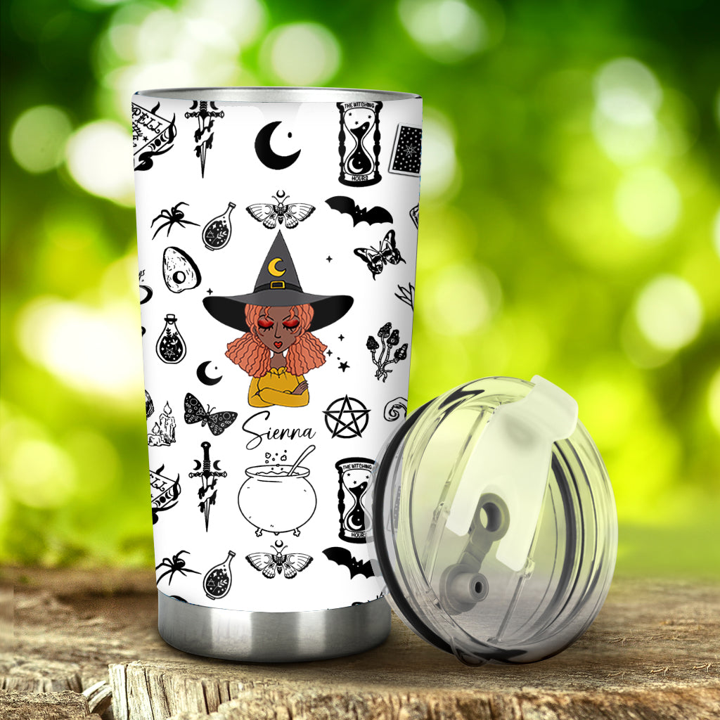 Buckle Up Buttercup - Personalized Witch Tumbler