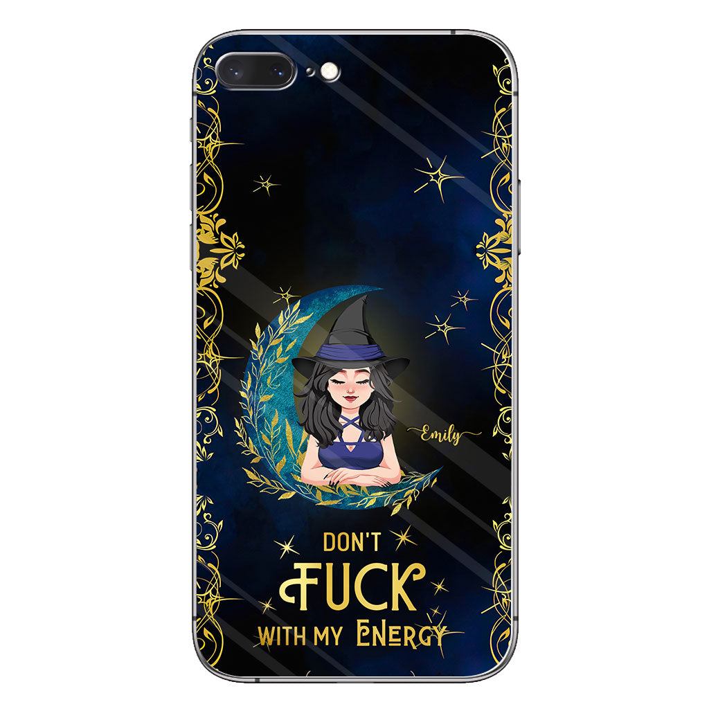 Don't F With My Energy - Personalized Witch Phone Case