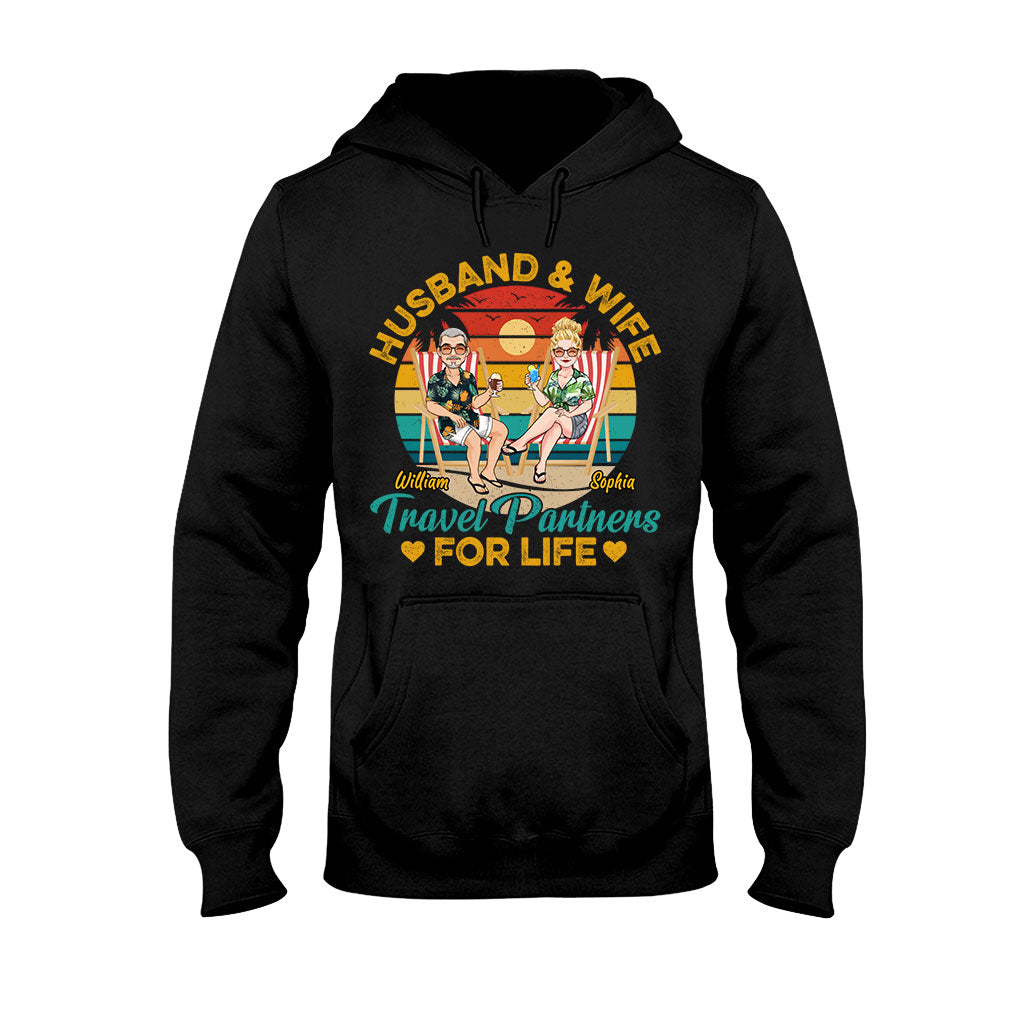 Travel Partners For Life - Personalized Travelling T-shirt & Hoodie