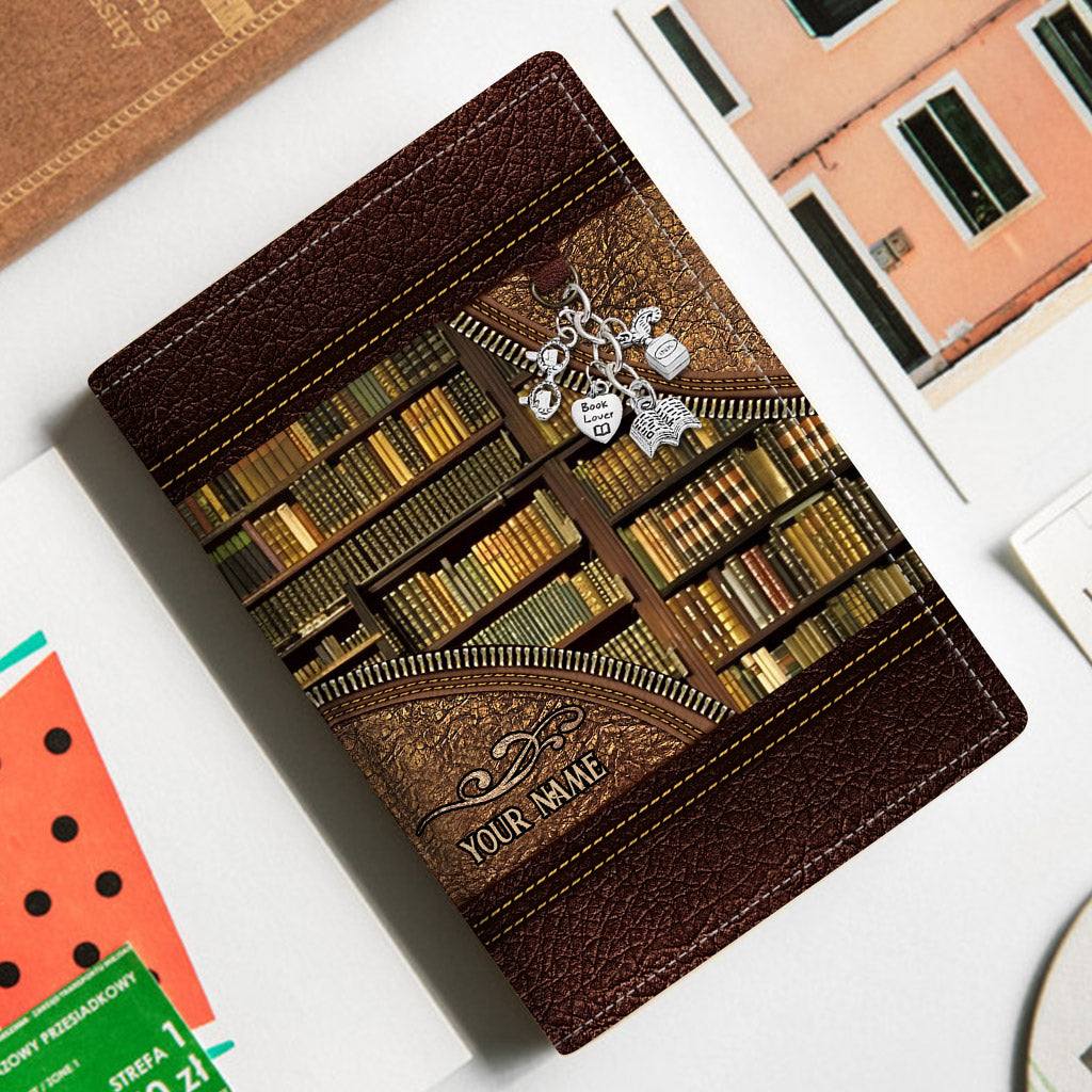 Bibliothèque - Porte-passeport personnalisé pour bibliothécaire